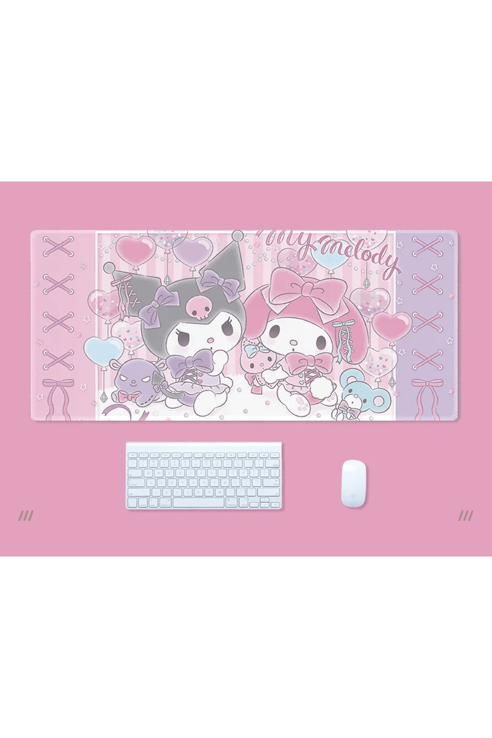 Cinnamoroll Kuromi Deskmat