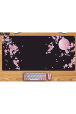 Floral Pink Non-Slip Deskmat