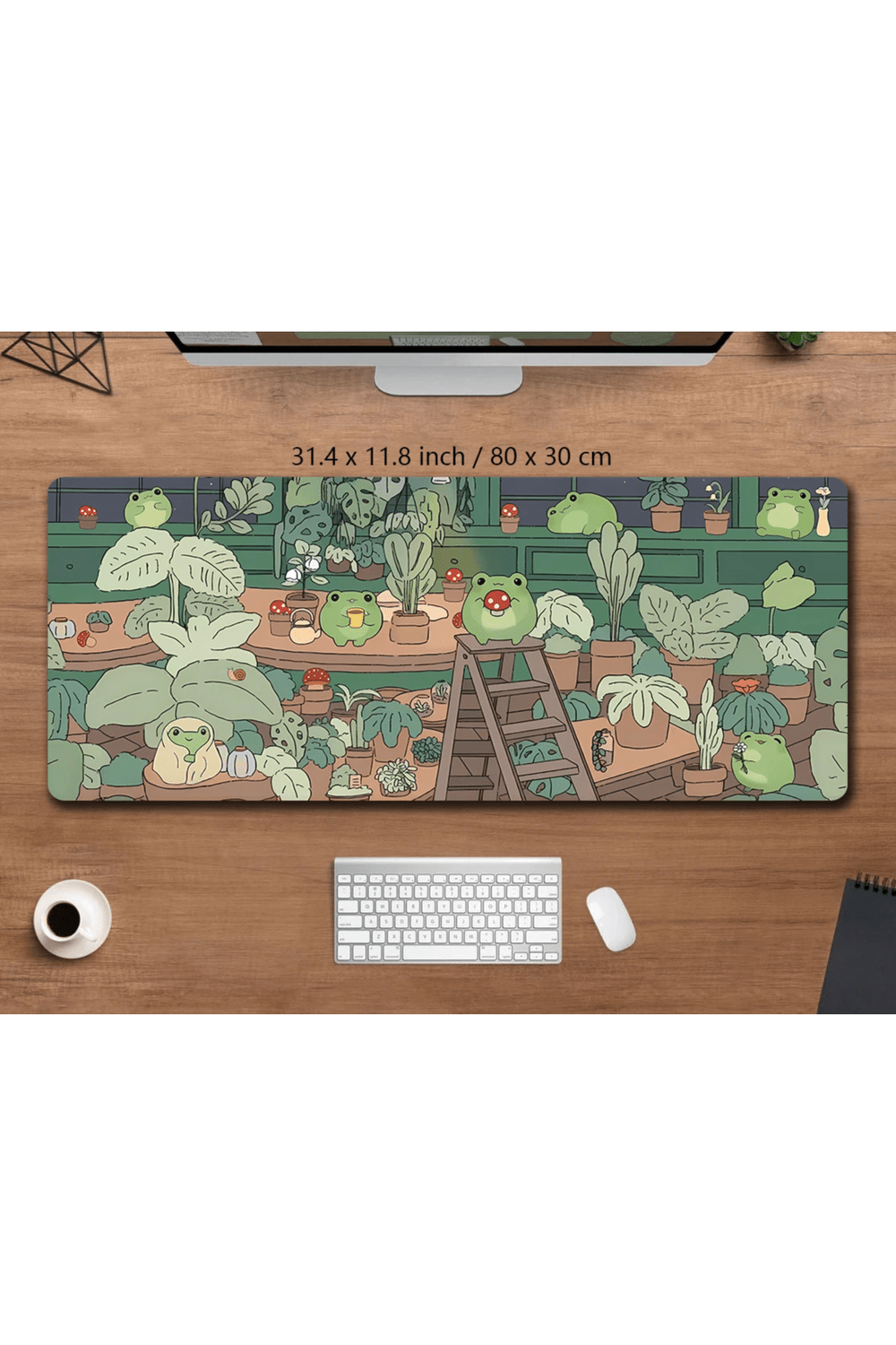 Frogs Nature Gaming Deskmat