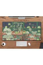 Frogs Nature Gaming Deskmat