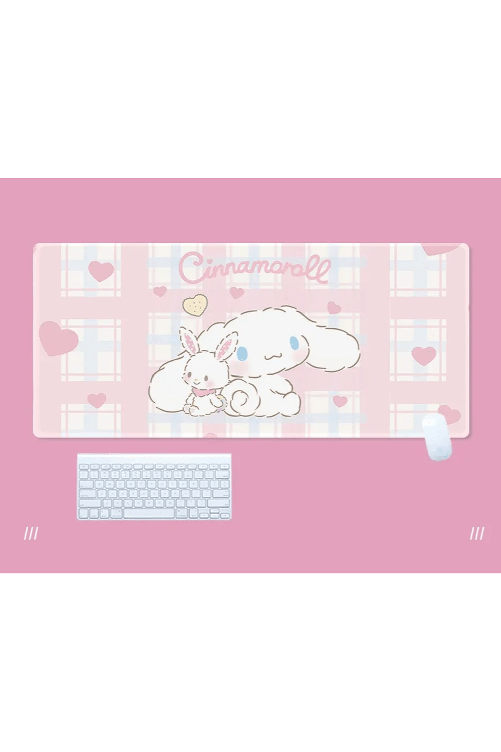 Cinnamoroll Kuromi Deskmat