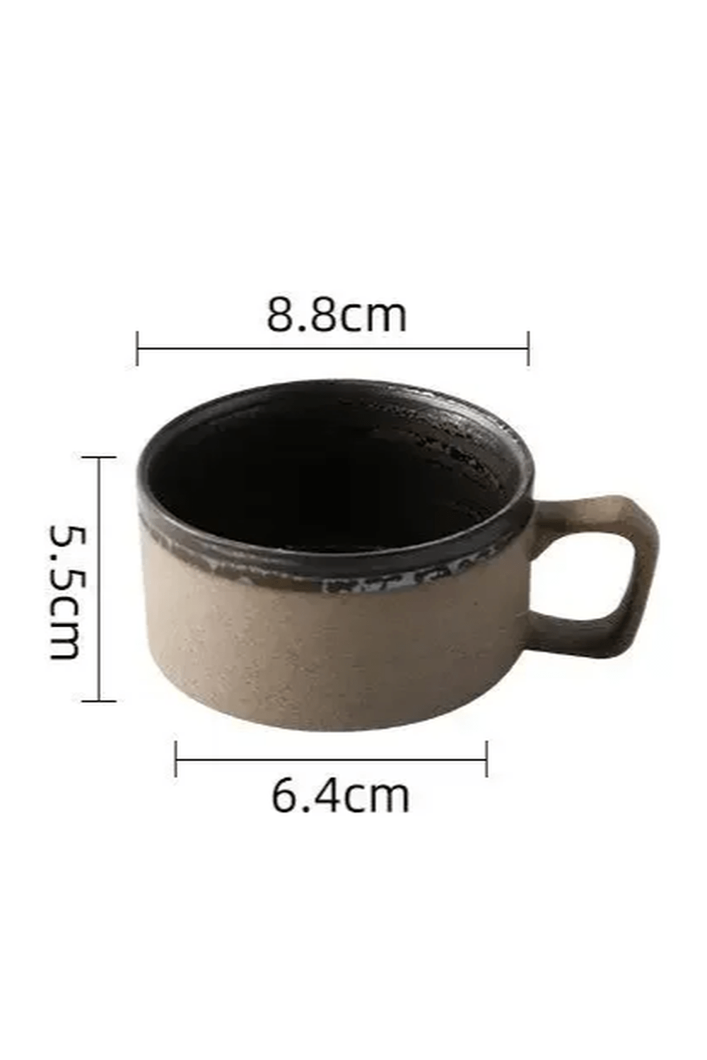 Retro Handmade Coffee Mug Set