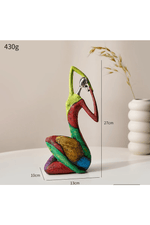 Modern Abstract Figurine Decor