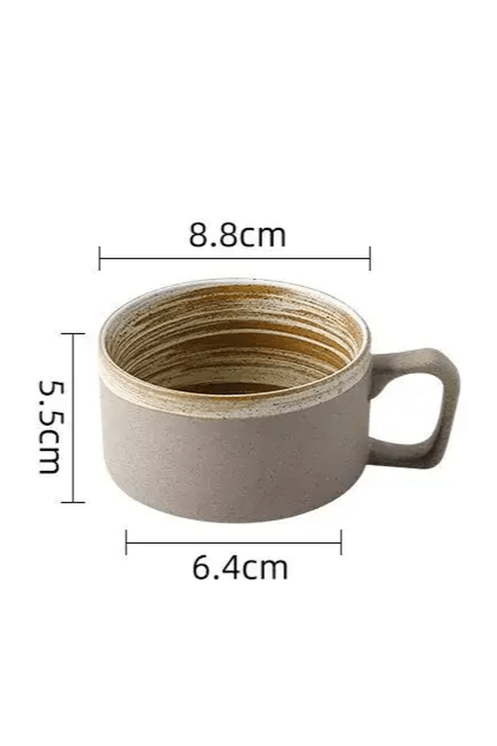 Retro Handmade Coffee Mug Set