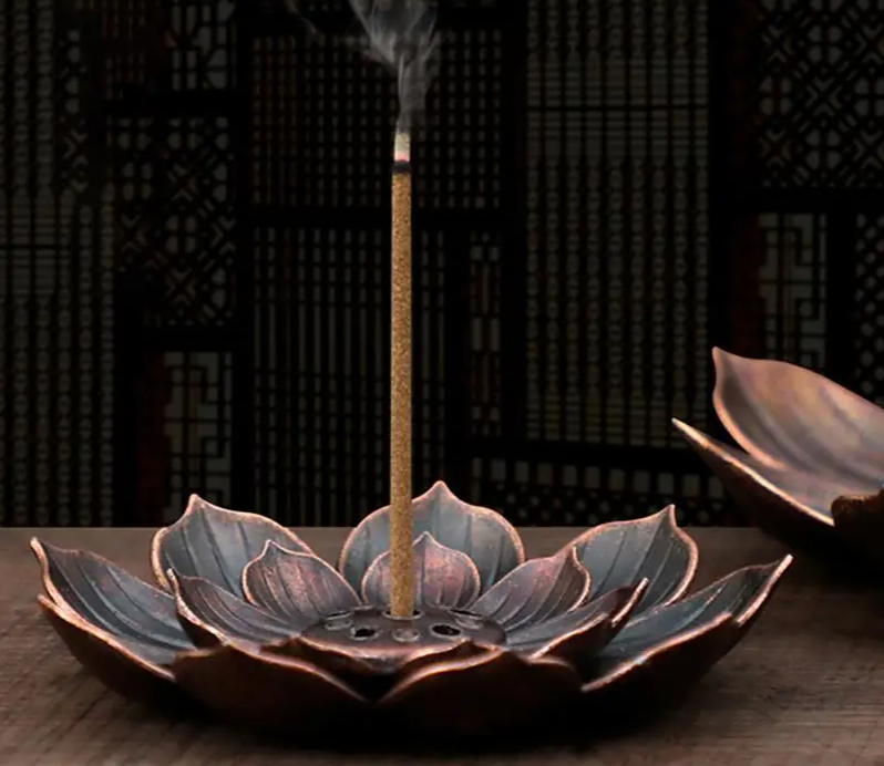 Lotus Incense Burner Plate