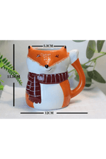 Santa Hand-Painted Coffee Mug