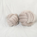 Velvet Knot Ball Pillow Collection