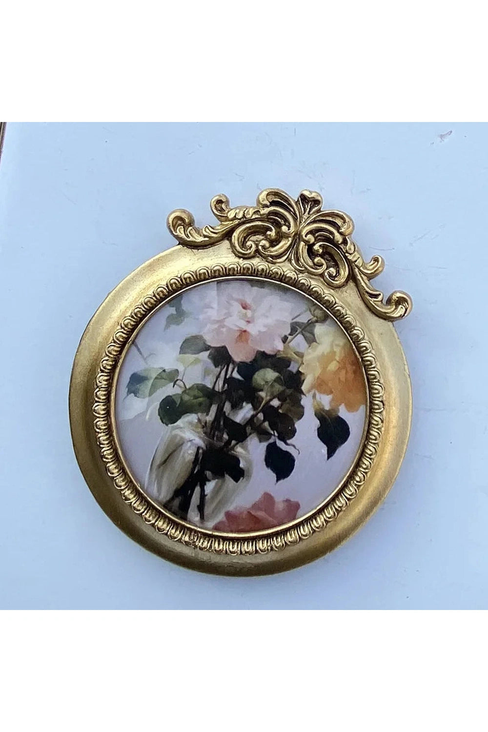 Ornate Golden Octagon Frame