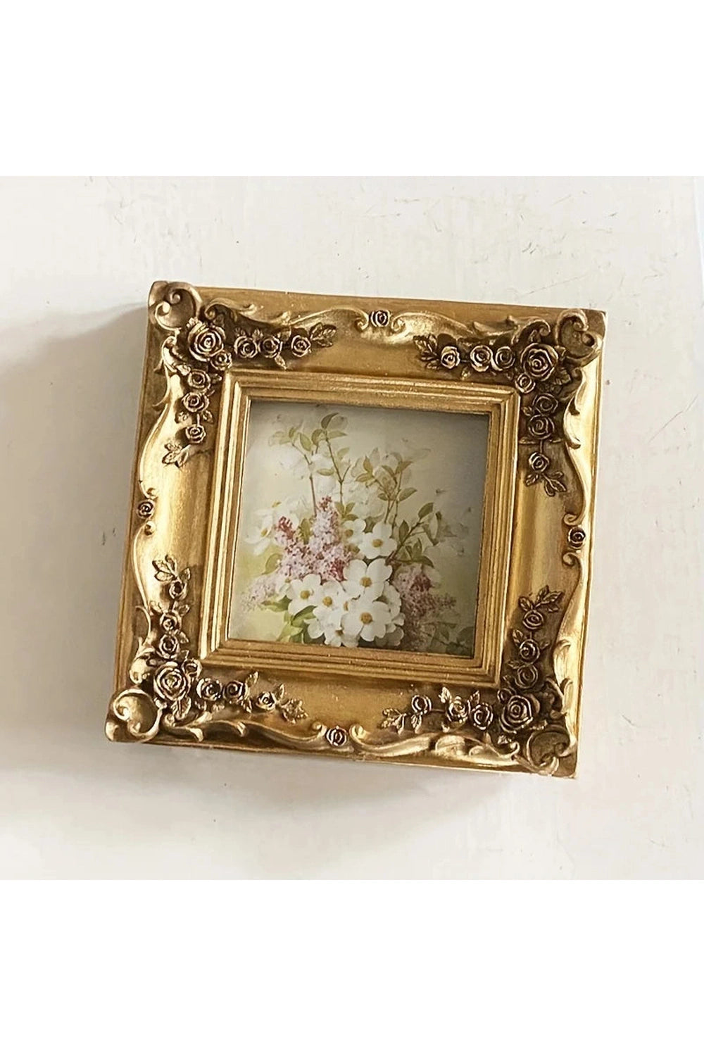 Retro Gold Picture Frame