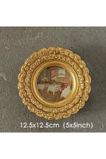 Small Tabletop Golden Frame