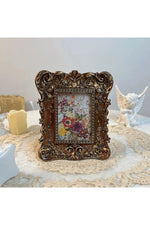 Mini Round Antique Frame