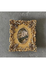 Textured Golden Resin Frame