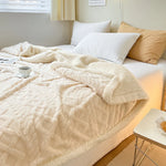 Cozy Sage Sherpa Blanket