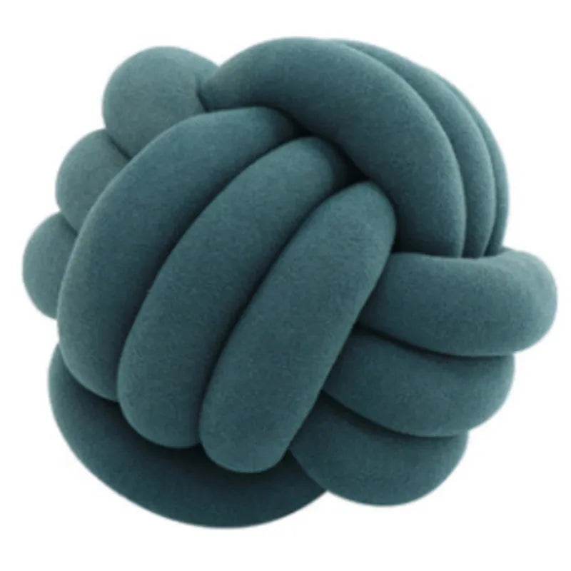 Velvet Knot Ball Pillow Collection