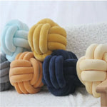 Velvet Knot Ball Pillow Collection