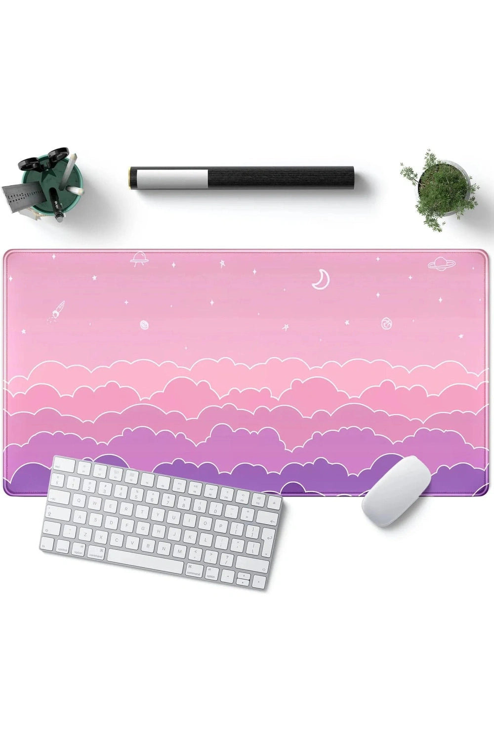 Cute Pink Aesthetic Deskmat