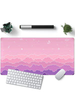 Cute Pink Aesthetic Deskmat