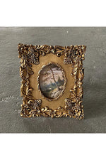 Textured Golden Resin Frame