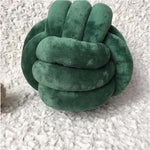 Velvet Knot Ball Pillow Collection