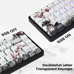 Plum Blossom Shine Keycaps