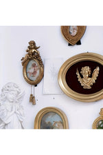 Oval Gold Antique Frames