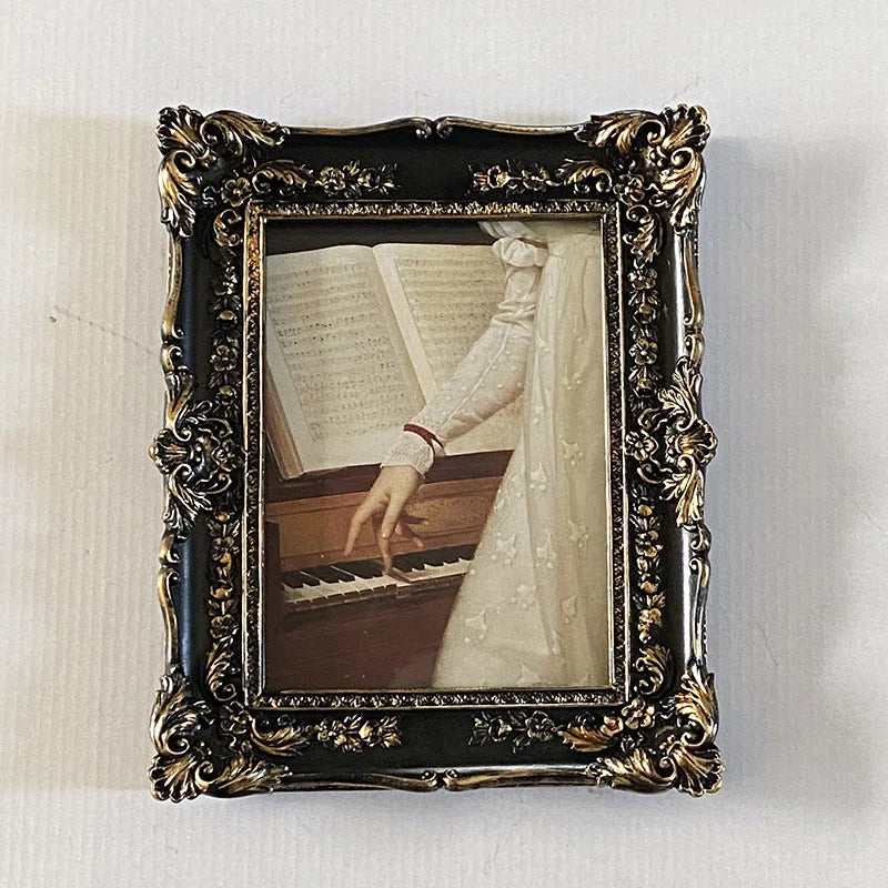 Brown Antique Resin Frame