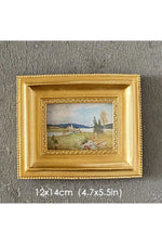 Small Tabletop Golden Frame