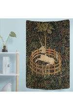 The Unicorn In Captivity Wall Tapestry Cover Beach Towel Picnic Yoga Mat Home Decoration Animal Wall Covering