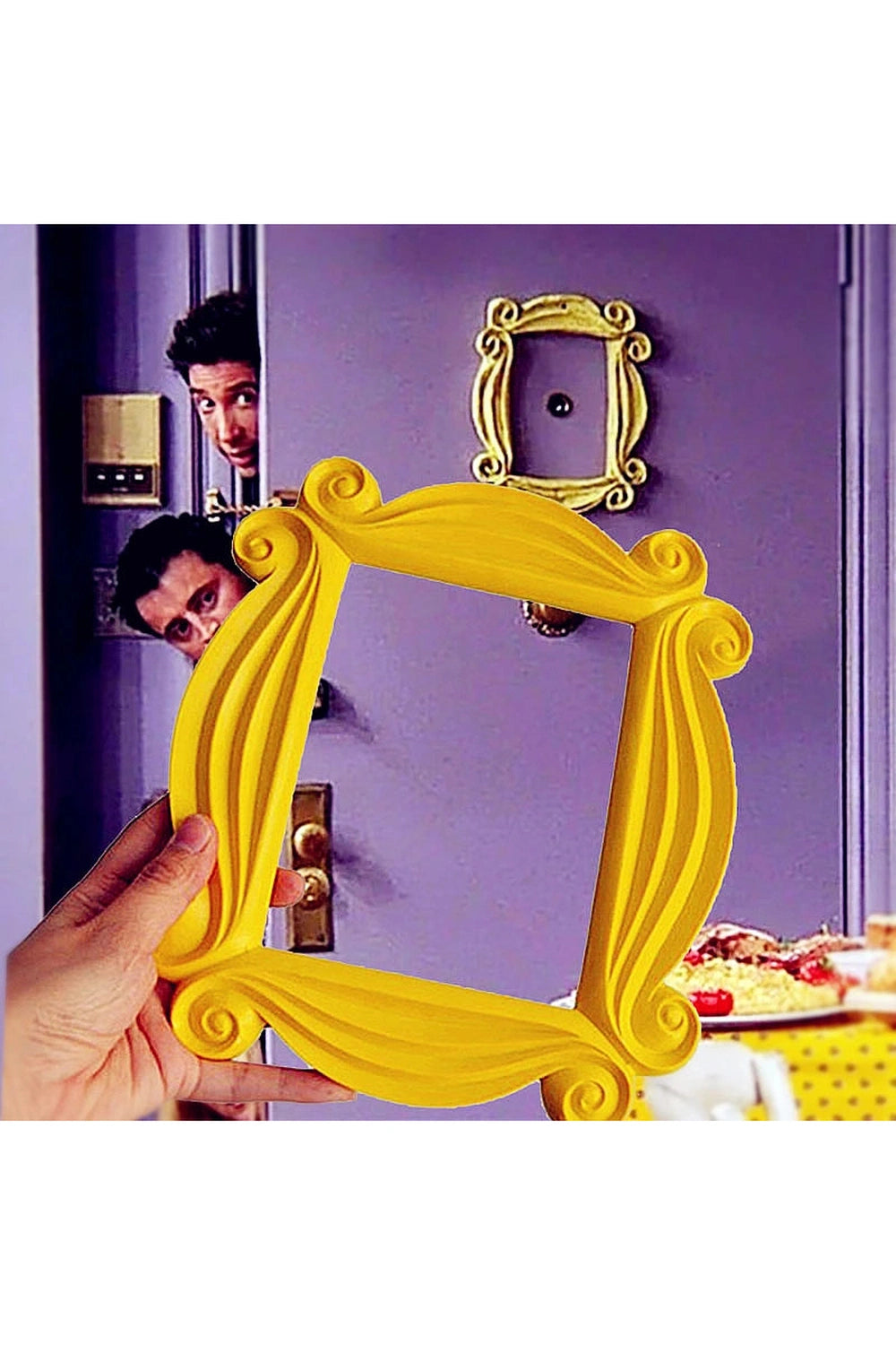 Monica's Yellow Door Frame