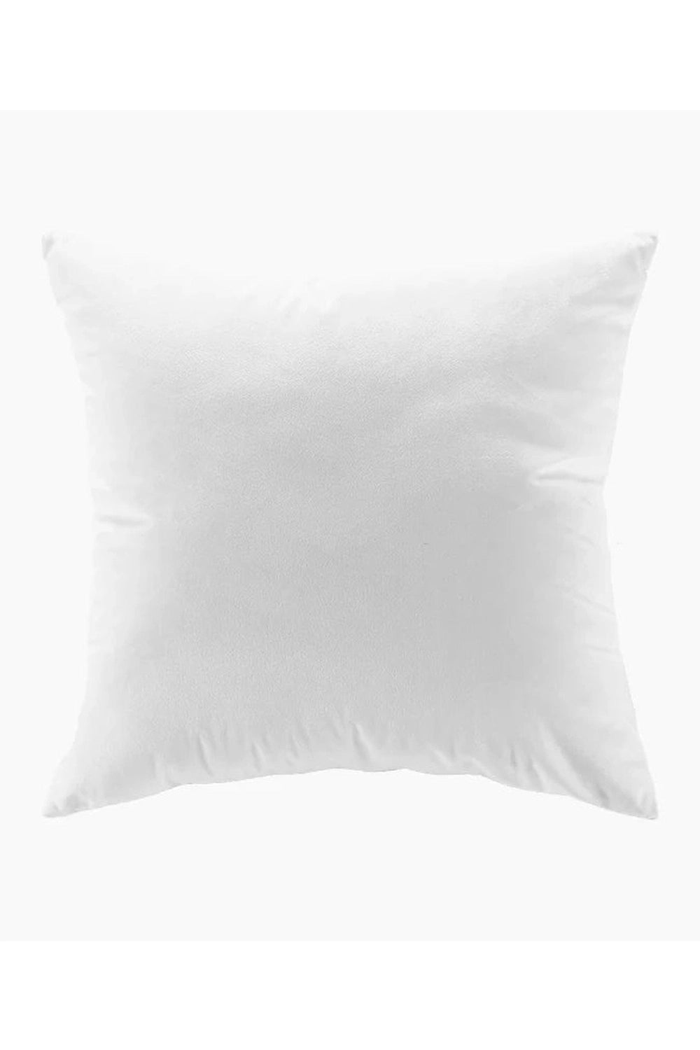 Car Decor White Velvet Pillow Case