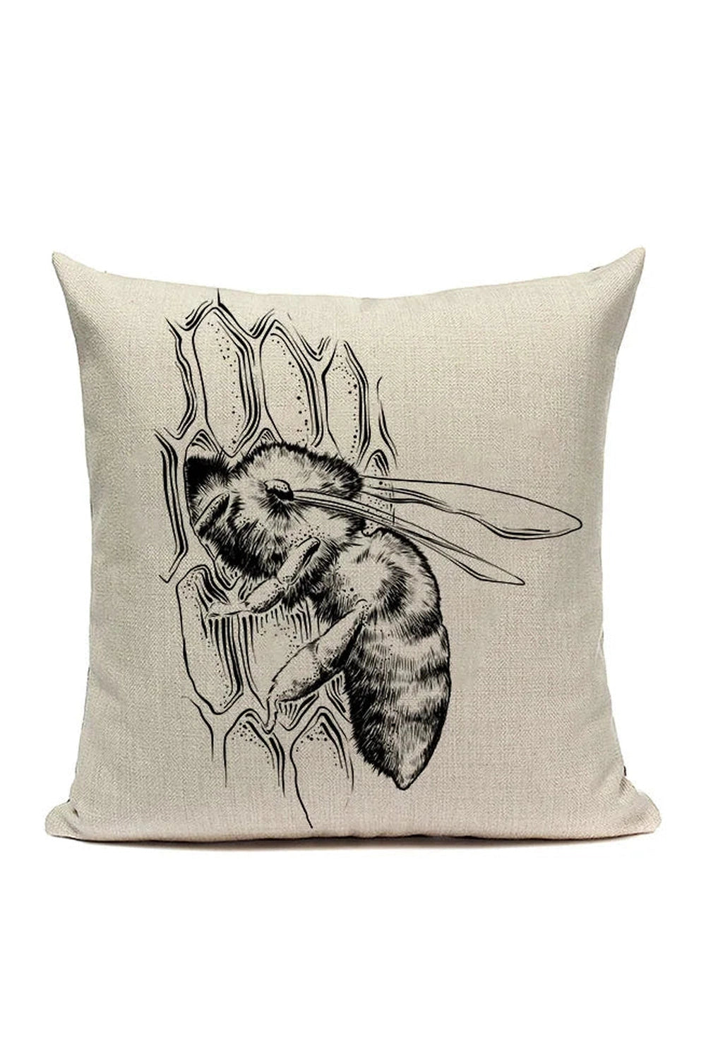 Bee Linen Decorative Pillow Case