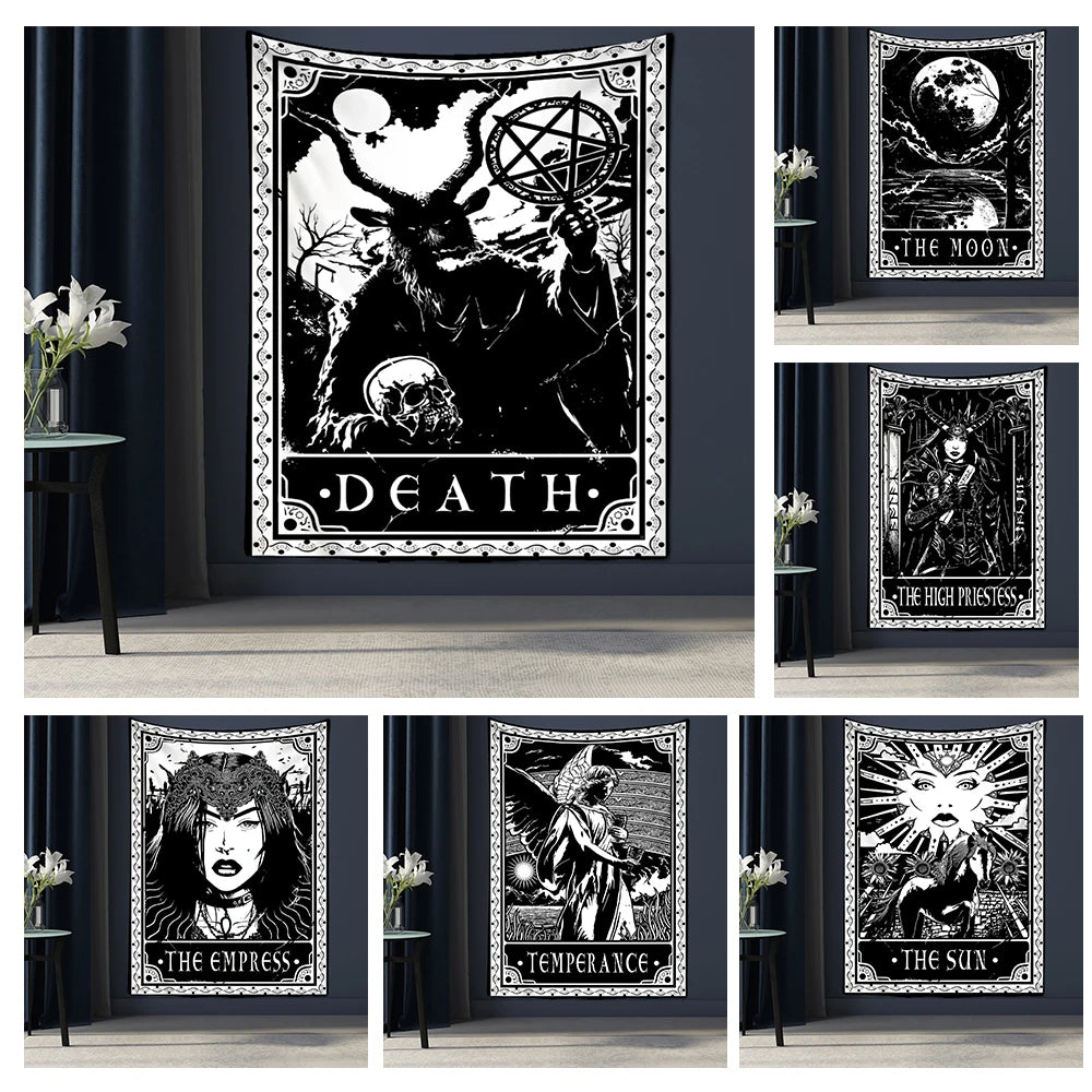 Dark Sky Tarot Tapestry