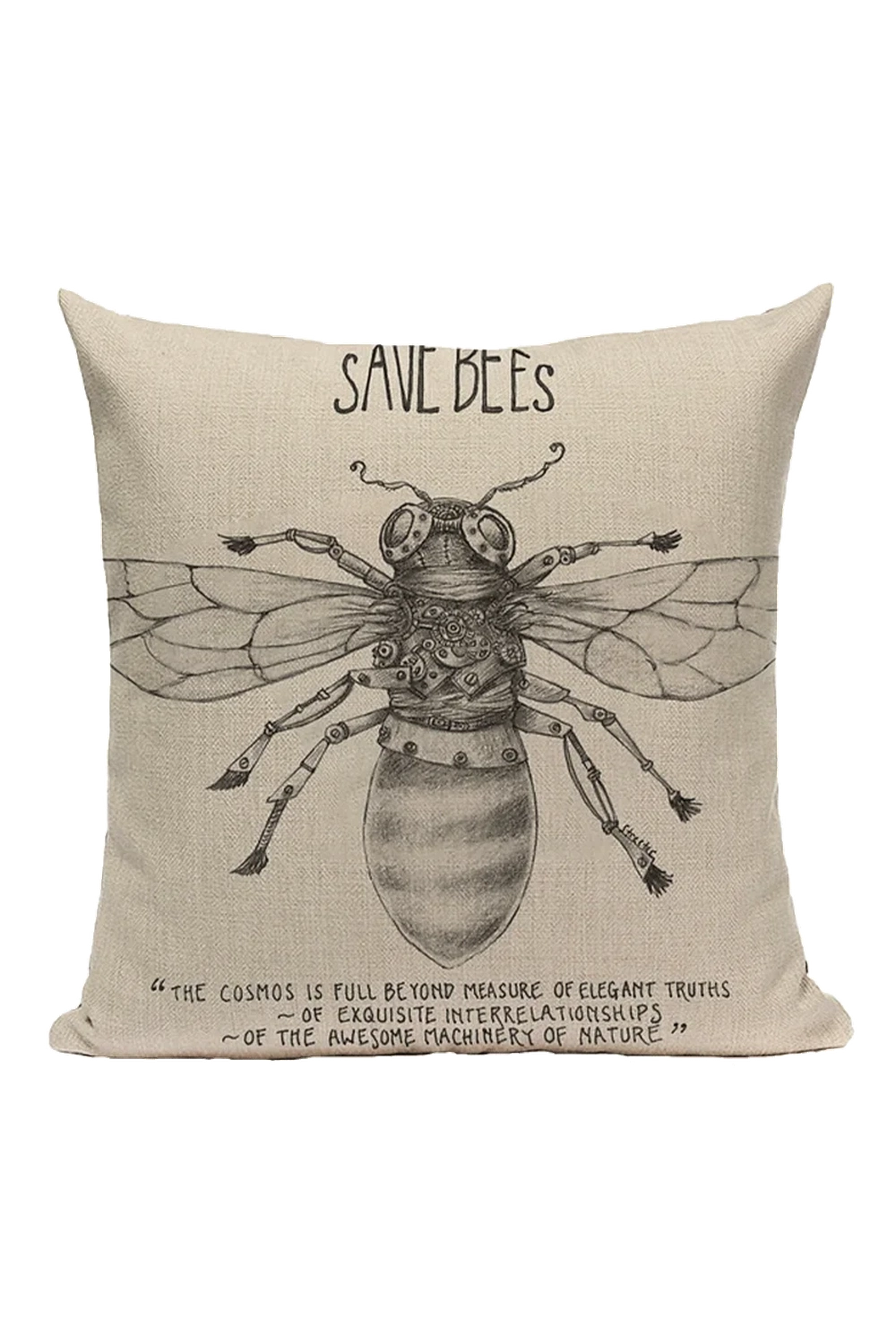 Bee Linen Decorative Pillow Case