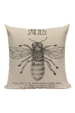 Bee Linen Decorative Pillow Case