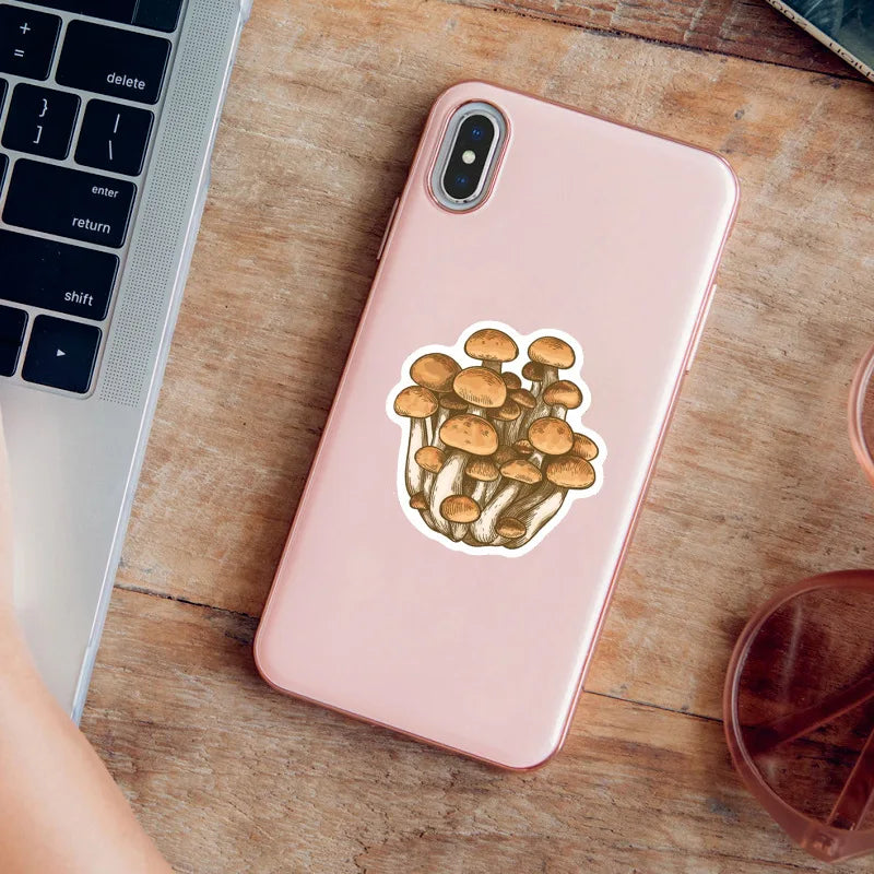 Whimsical Mushroom Forest Stickers