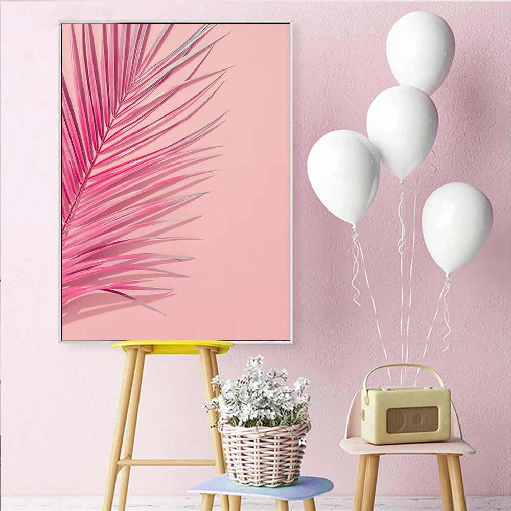 Pink Pineapple Canvas Poster