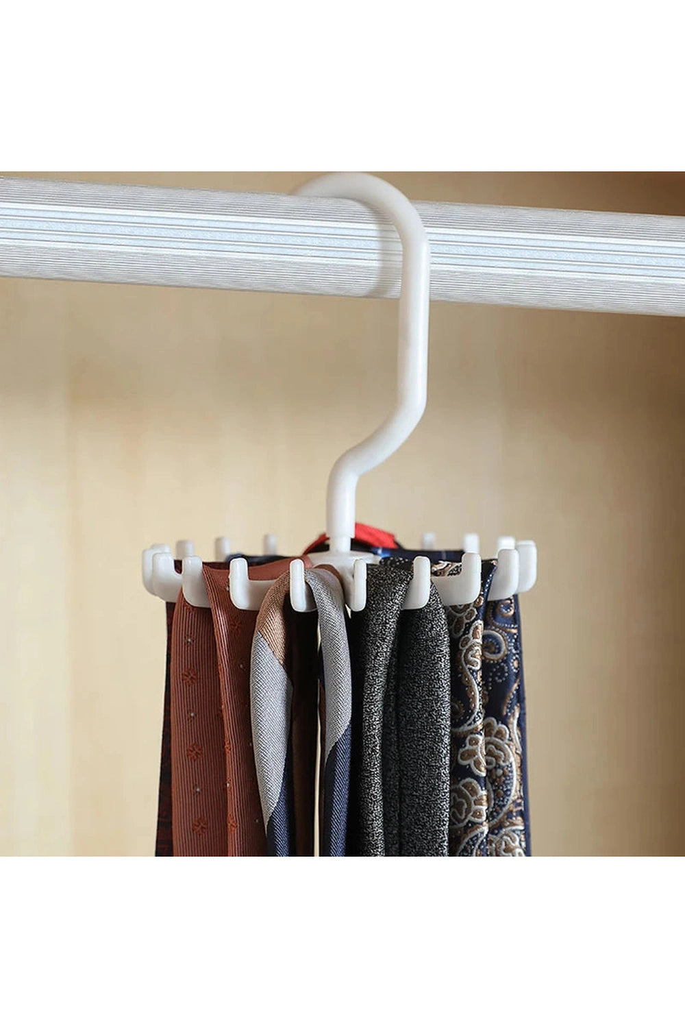 Rotating Tie and Belt Hangers