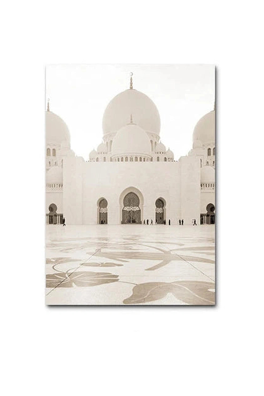 Light Academia Moroccan Canvas Poster