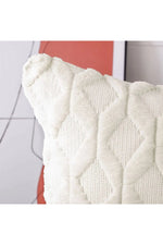 Plush Geometric Sofa Pillow Case