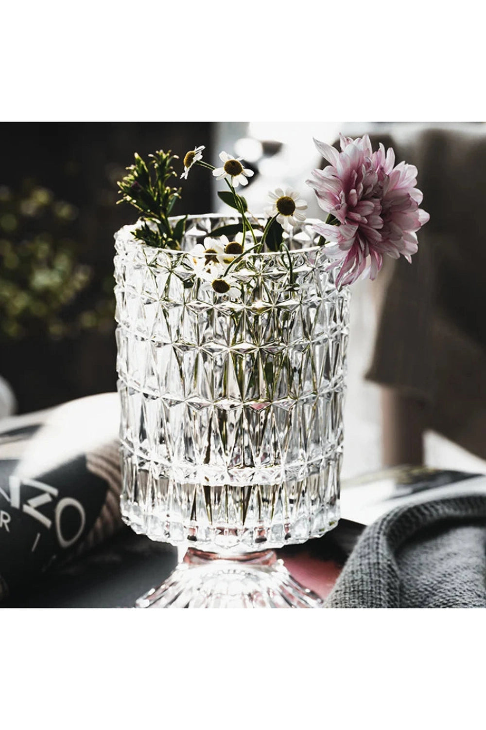 French Crystal Water Vase