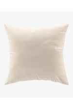 Car Decor White Velvet Pillow Case