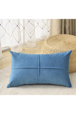 Solid Velvet Sofa Pillow Case