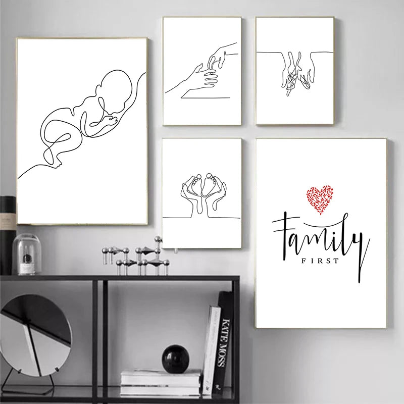 Family Love Canvas Poster