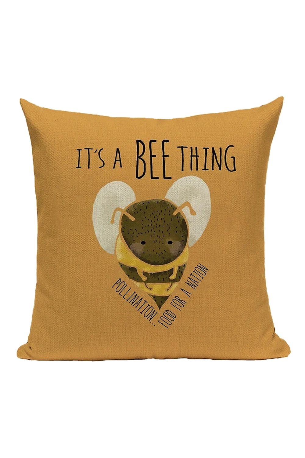 Bee Linen Decorative Pillow Case