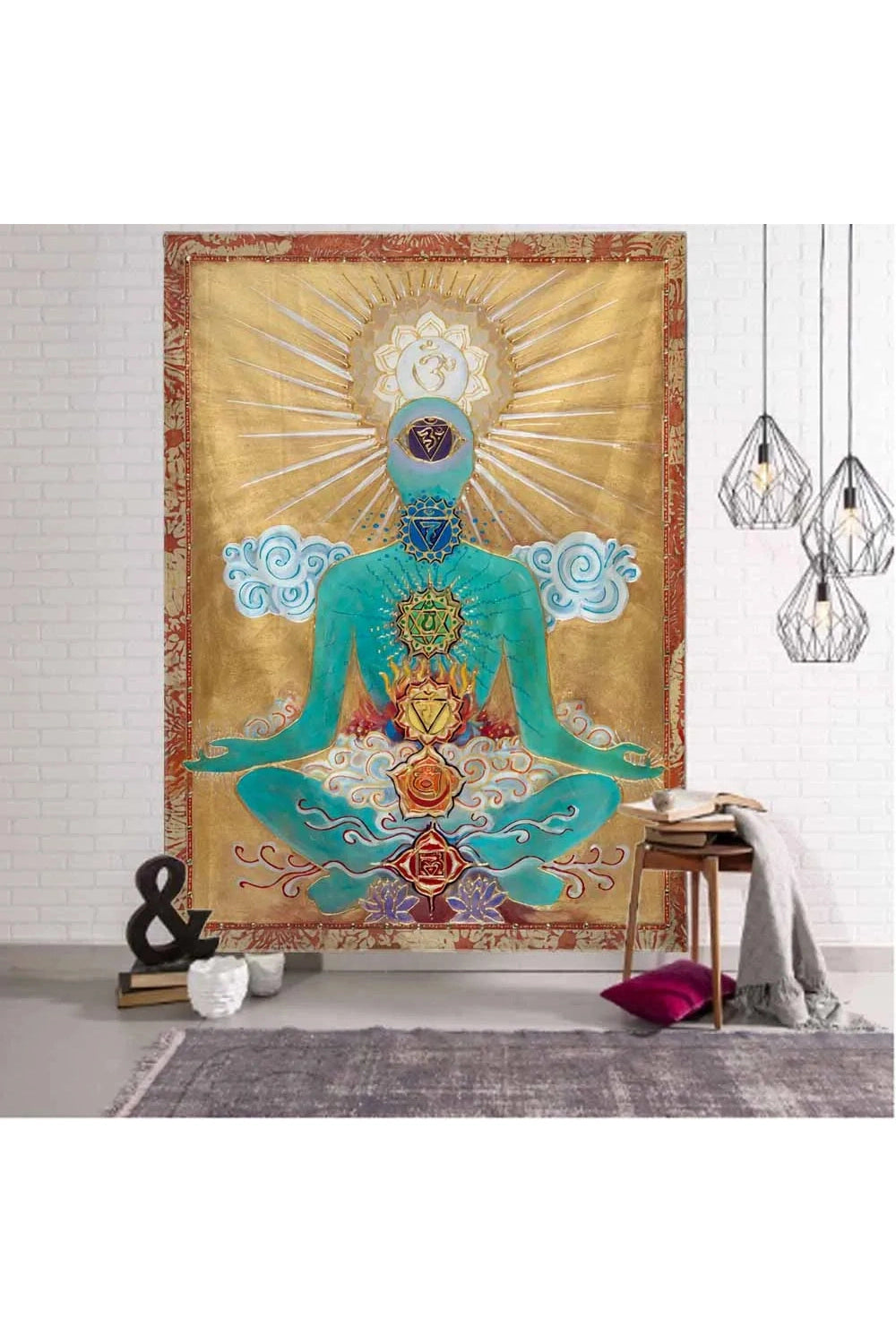 Cosmic Ganesha Tapestry