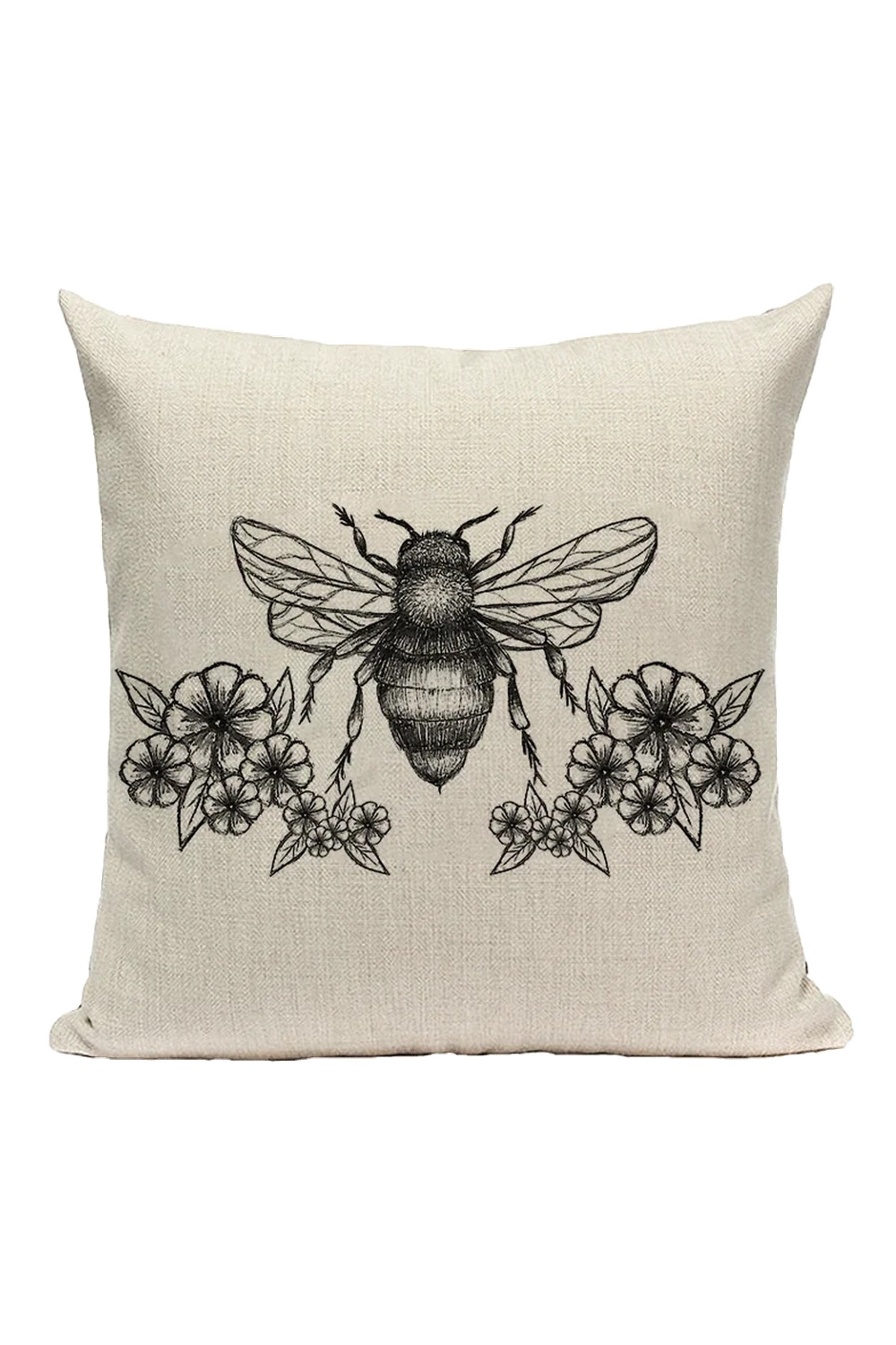 Bee Linen Decorative Pillow Case