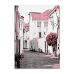 Pink Urban Canvas Poster