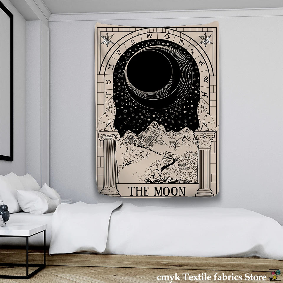 Dark Sky Tarot Tapestry