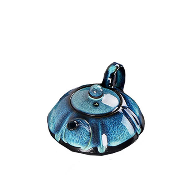 Deep Blue Handcrafted Teapot