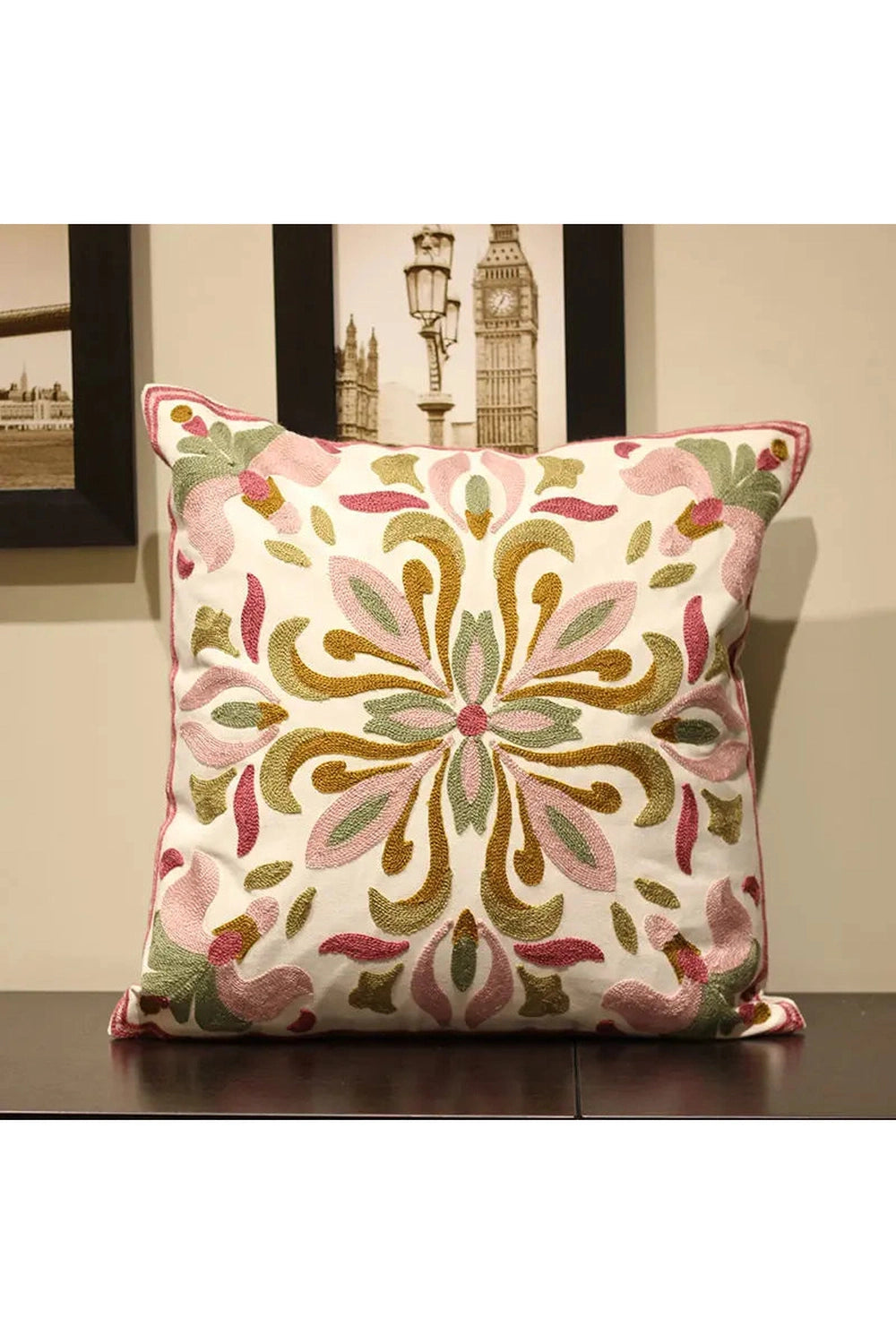 Handmade Flower Pillow Case